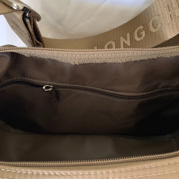 Longchamp Beige/Brown Shoulder Bag - Picture 4 of 4